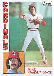 1984 Topps      467     Mike Ramsey